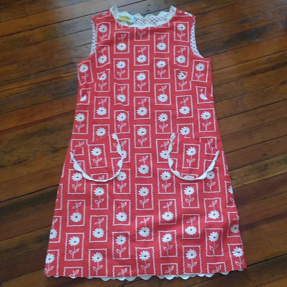 Gorgeous 60s Era Mod Dress/Sundress